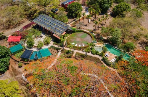 Los Pargos Villa | Private Tropical Lodge Pool Yoga Shala Chef Sleeps 25 Playa Negra