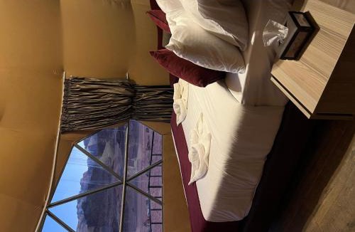 Wadi Rum Cabin | Rivan Luxury Camp where elegant comfort meets the timeless beauty of the mountai