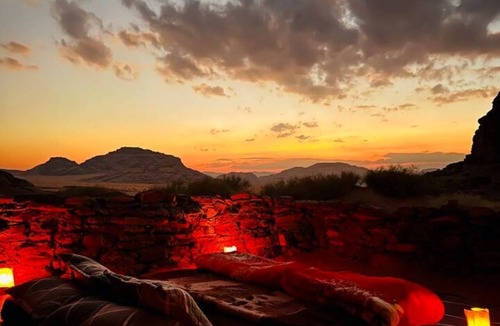 Wadi Rum RV Rental | Romantic cave under the stars