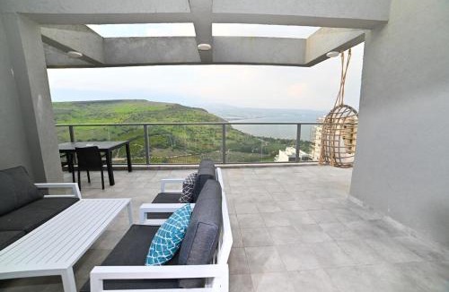Tiberias Apartment | Royal Serenity- 2 Luxury Penthouses together