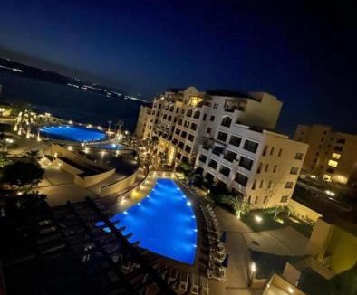 Sweimeh Apartment | Samarah Resort Apartment D32 at DeadSea, Sea & Pool view- Families & couples only