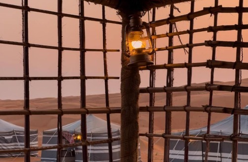 Al Wasil RV Rental | Sands Dream Tourism Camp-Triple Room with Private Bathroom