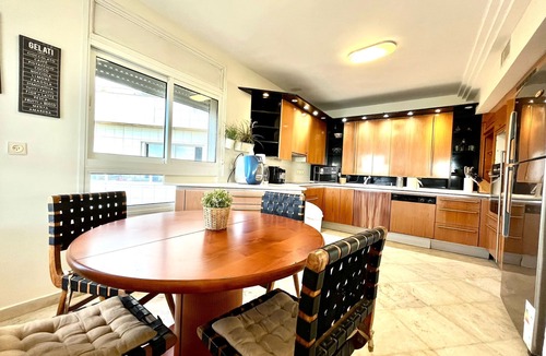 Tel Aviv Promenade Apartment | Sea & Sun project Beach front - luxury 4.5 rooms holiday apartment - open pool