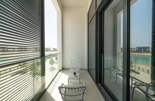 Al Hamriya Apartment | Seaview Studio with Balcony In Blue Bay Walk
