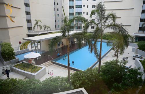 Al Raha Beach Apartment | Serene 2BR Retreat -Modern Elegance