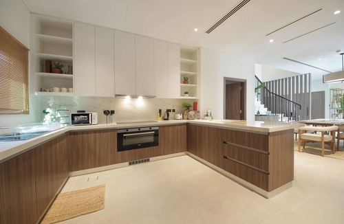 Al Samha Villa | Silk Valley - Modern 4B + maid's room with private swimming pool & beach access