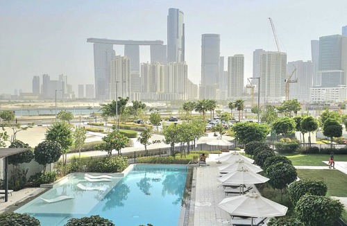 Abu Dhabi Apartment | Silkhaus Luxe 3BR+Maid | Private Beach Pixel Tower