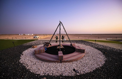 Umm al Quwain RV Rental | Siniya Island Leisure Campground in Umm Al Quwain