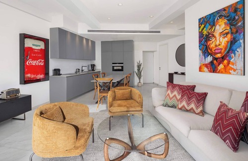 Tel Aviv Promenade Apartment | Sky 2BR condo w/Pool and Sea Views by HolyGuest