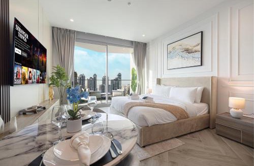 Downtown Dubai Apartment | Sky Studio 41st floor - Burj View & Padel