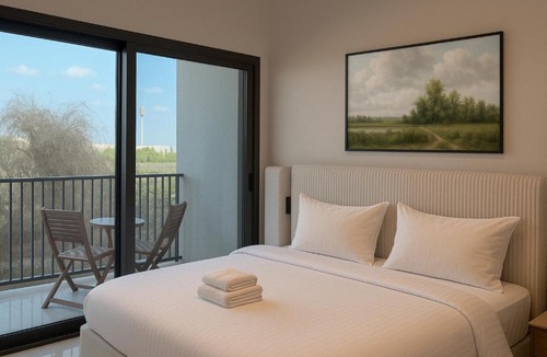 Dubai Apartment | Sleek New Studio in Meydan, Fully Equipped and Spacious