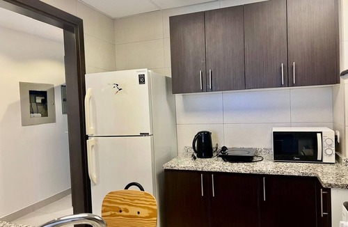 Jadaf Apartment | Sleep 5 1-bedroom apartment in amazing with private parking Pool & gym