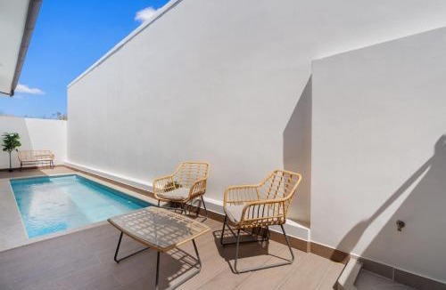 Coco House | Sophisticated Home with a Chic Design and a Private Terrace with a Plunge Pool