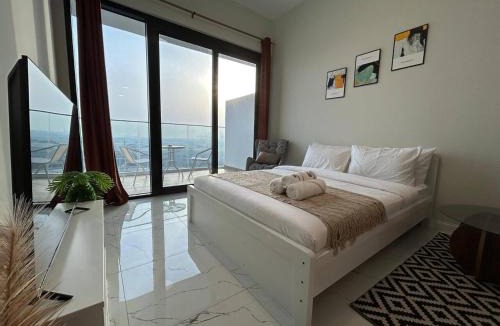 Jebel Ali Apartment | Spacious 1BR - Alexis Tower 1 - Close to Metro