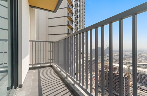 Nad Al Sheba Apartment | Spacious 2BR in The Crest with pool and gym