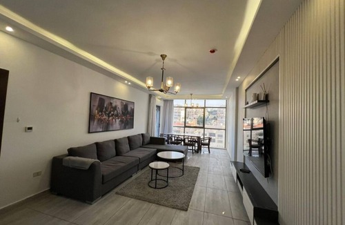 Amman Apartment | Spacious 3-bedroom apartment in serene عمان with AC
