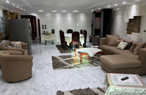 San Stifano Apartment | Spacious 3-bedroom apartment in amazing Alexandria Governorate with AC