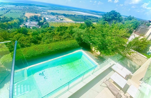 Zikhron Ya'aqov House | Spacious family villa, swimming pool, panoramic view & nearby beach