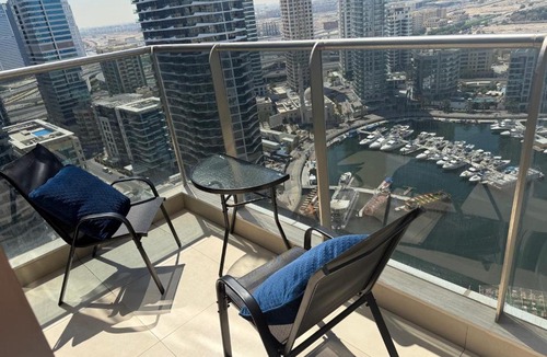 Jumeirah Beach Residence Apartment | Sparkle Towers by Swarovski - Dubai Marina - High Floor - Beach Resort Sunset view