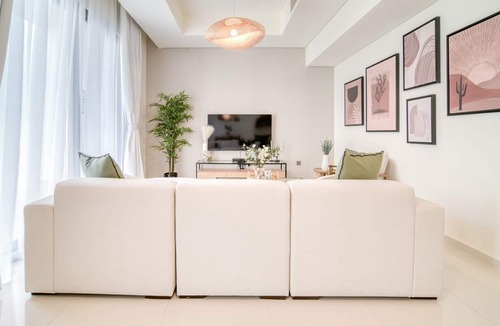 Dubai House | Spectacular 3BR Townhouse w/Assist Rm & Private Pool at DAMAC Hills 2 Dubailand
