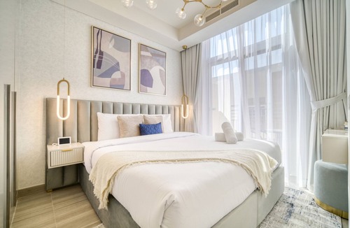 Dubai House | Splendid 3BR Townhouse at DAMAC Hills 2, Dubailand by Deluxe Holiday Homes