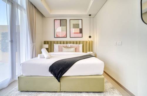Dubai House | Splendid 3BR Townhouse at DAMAC Hills 2, Dubailand by Deluxe Holiday Homes