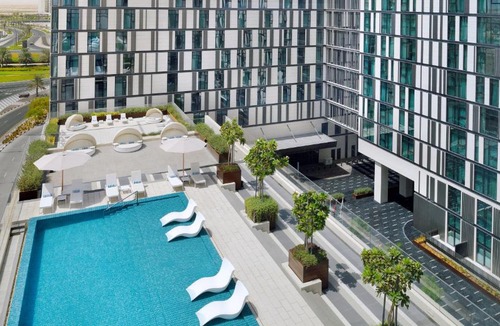 Dubai World Central Apartment | Staybridge Suites Dubai Al-Maktoum Airport by IHG