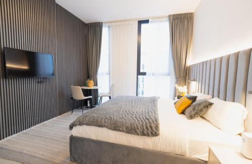 Sharjah Apartment | Studio in Aljada near to the Boulevard by Stay Bnb