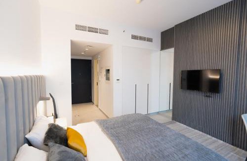 Sharjah Apartment | Studio in Aljada near to the Boulevard by Stay Bnb