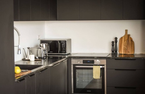 Haifa Apartment | Stunning 2BR Apartment with Ocean View in the City