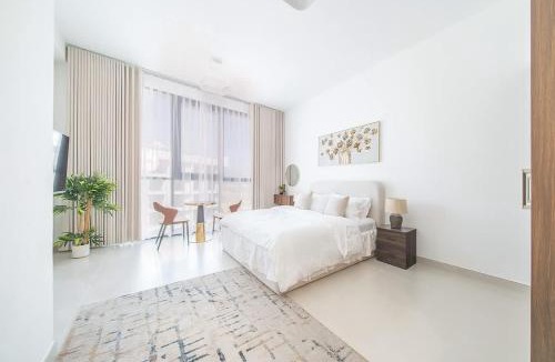 Al Hamriya Apartment | Stunning Beachfront Studio at Blue Bay Walk - Ajmal Makan