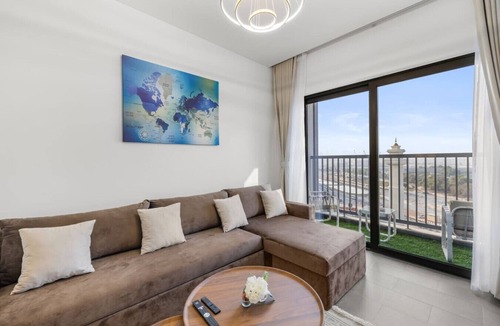 Nad Al Sheba Apartment | Stylish 1BR Retreat in Sobha Crest w/Balcony