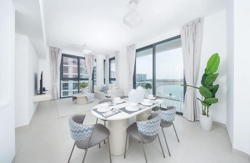 Al Hamriya Apartment | Stylish 2BR in Blue Bay Walk Ajmal Makan