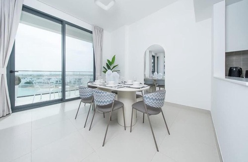 Al Hamriya Apartment | Stylish 2BR in Blue Bay Walk Ajmal Makan