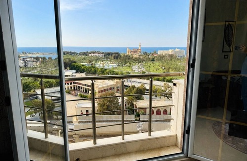 Al-Muntazah Apartment | Stylish Luxury Sea View Apartment in Alexandria