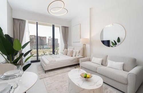 Al Barsha Apartment | Stylish Studio in Avelon Boulevard, Arjan