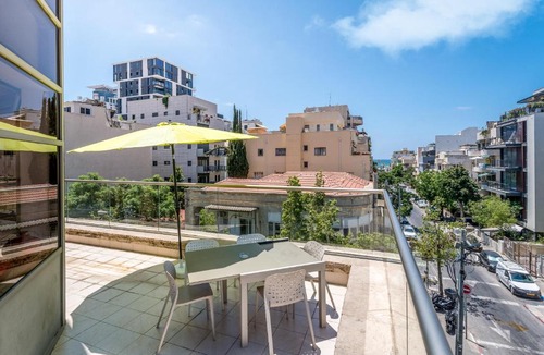 Kerem HaTeimanim Apartment | Superbe APT avec terrasse très proche de la mer !