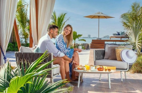 Al Hamra Village Apartment | Tented Pool One Bedroom Villa Near Padel Beach
