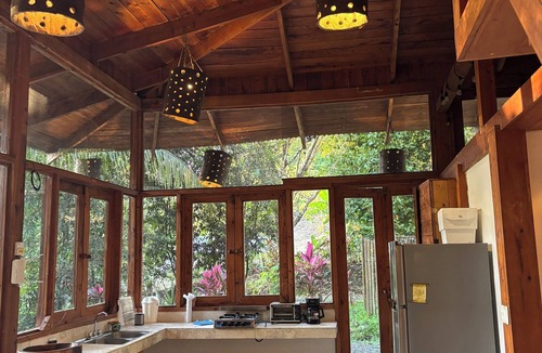 Jaco House | Tropical 2BR Rustic Home with Private Garden & Modern Comforts