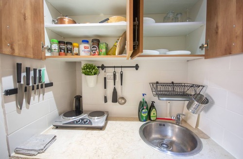 Herzliya Apartment | Turquoise Charm 1BR Apartment in Herzliya Center