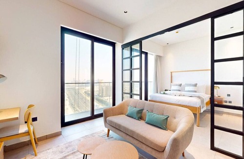 Jumeirah Village Triangle Apartment | Two Bedroom: Modern and Chic with Balcony