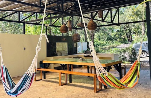 Paquera House | Unique Dome 2, AC, pool,400 yards to Beach,sleeps 2,Isla Tortuga,Bioluminescence