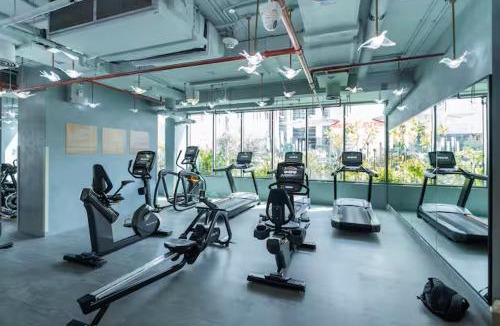 Madinat Zayed Apartment | Vogue Vacation Homes, Downtown Mag318 near Burj Khalifa and Dubai Mall, Studio Apartment with Balcony, Canal and City View, Access to all Amenities