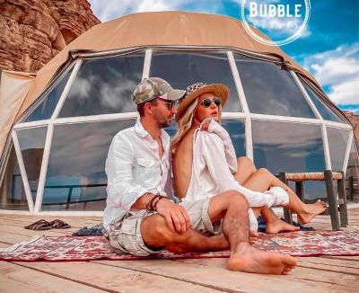Wadi Rum Bed & Breakfast | WADi RUM BUBBLES CAMP