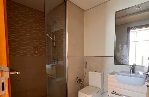 Jebel Ali Apartment | Walk to Metro l Modern w 1BR & 2 Baths