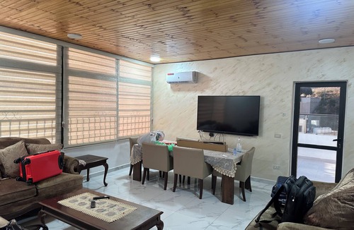 Al Jubeiha Apartment | Welcoming to New 3-bedroom Roof with new AC in charming Amman.