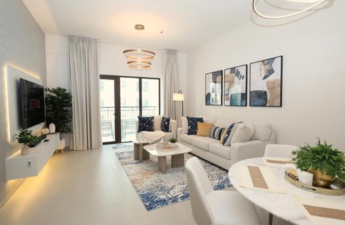 Abu Dhabi Apartment | Yas Island Luxury Resort Living w/Pool & Golf View