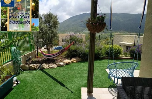 Kfar Hoshen Villa | Zimmer in front of Mount Meron, Tzivon, Upper Galilee, Orly and Meir