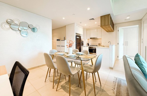 Za'abeel 2 Apartment | Zinnia 2BHK By Downtown Burj Khalifa View