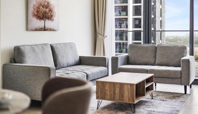 1BR Azizi Riviera 44 City Skyline View